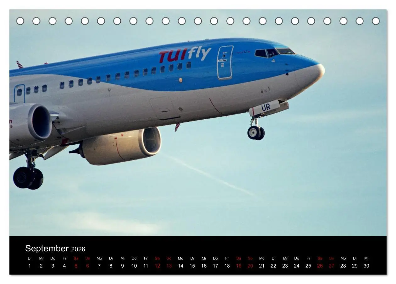 Bild: 9783457766309 | Flieger Träume 2026 (Tischkalender 2026 DIN A5 quer), CALVENDO...