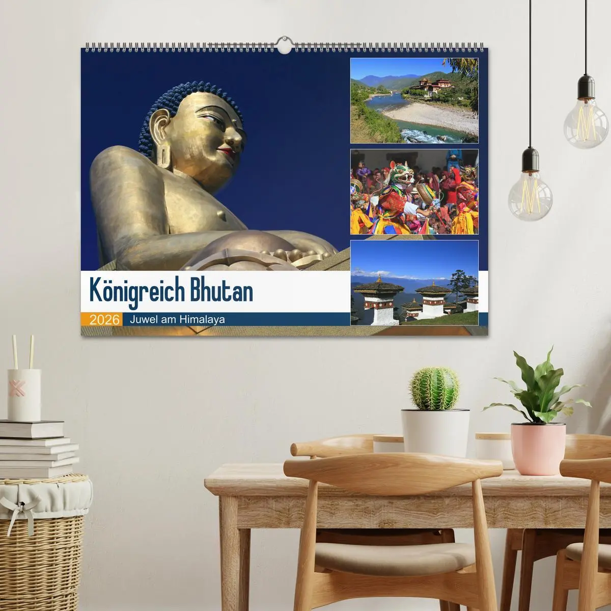 Bild: 9783457836309 | Königreich Bhutan - Juwel am Himalaya (Wandkalender 2026 DIN A2...