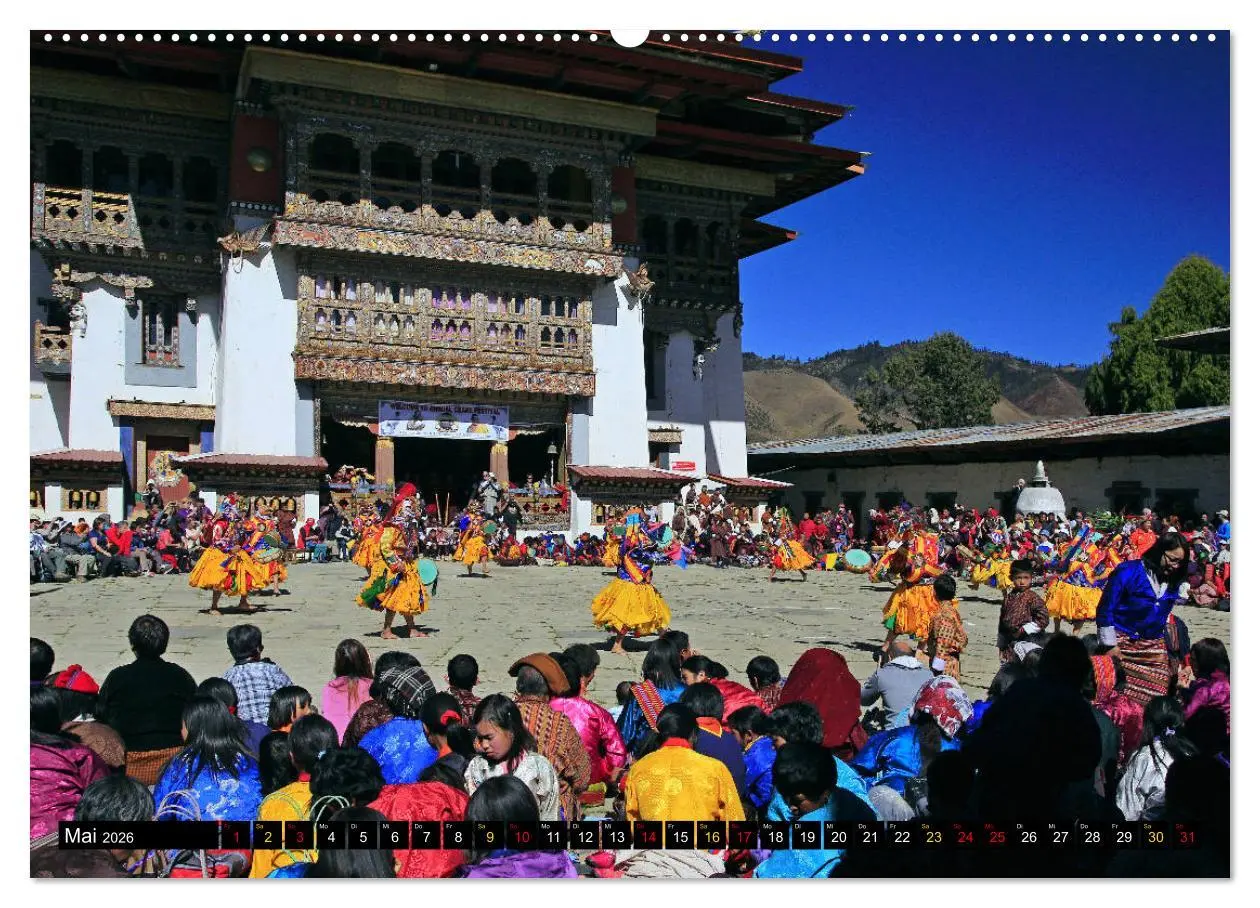 Bild: 9783457836309 | Königreich Bhutan - Juwel am Himalaya (Wandkalender 2026 DIN A2...