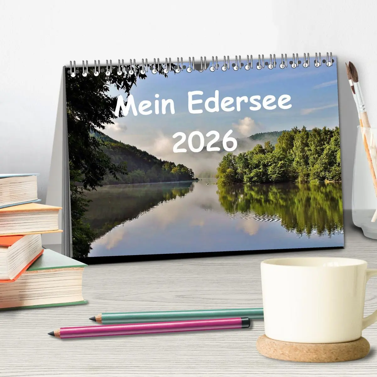 Bild: 9783516166309 | Mein Edersee 2026 (Tischkalender 2026 DIN A5 quer), CALVENDO...