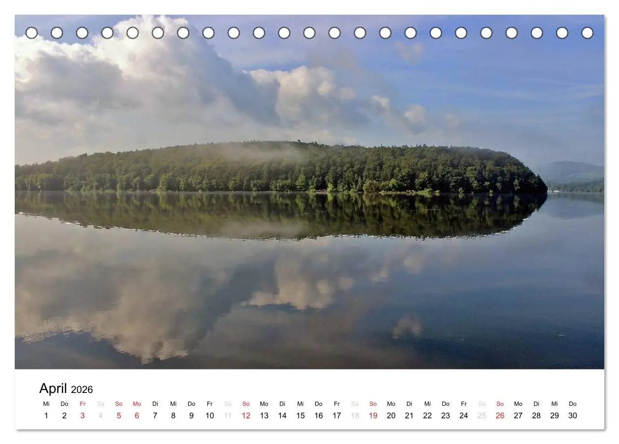 Bild: 9783516166309 | Mein Edersee 2026 (Tischkalender 2026 DIN A5 quer), CALVENDO...