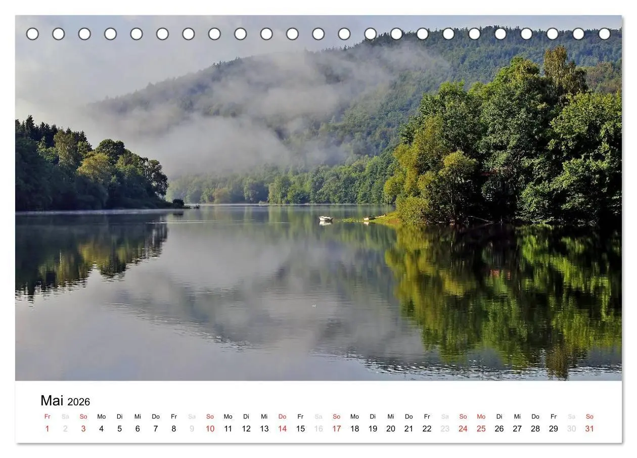 Bild: 9783516166309 | Mein Edersee 2026 (Tischkalender 2026 DIN A5 quer), CALVENDO...