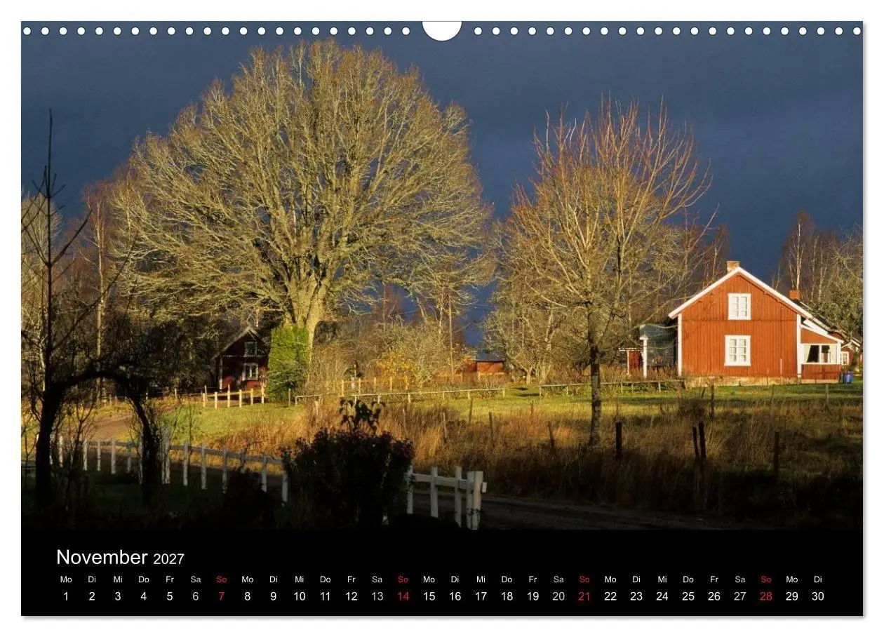 Bild: 9783569946309 | Schweden im Wechsel der Jahreszeiten (Wandkalender 2027 DIN A3...