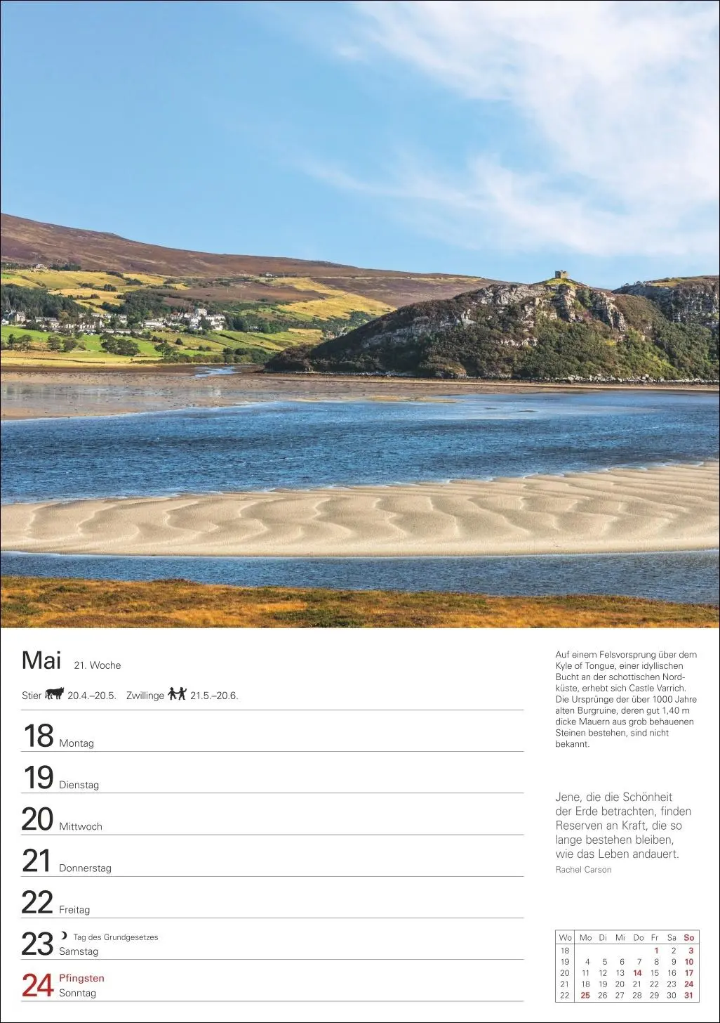 Bild: 9783840036309 | Schottland Wochenplaner 2026 - Eine Reise in 53 Bildern | Ulrike Issel