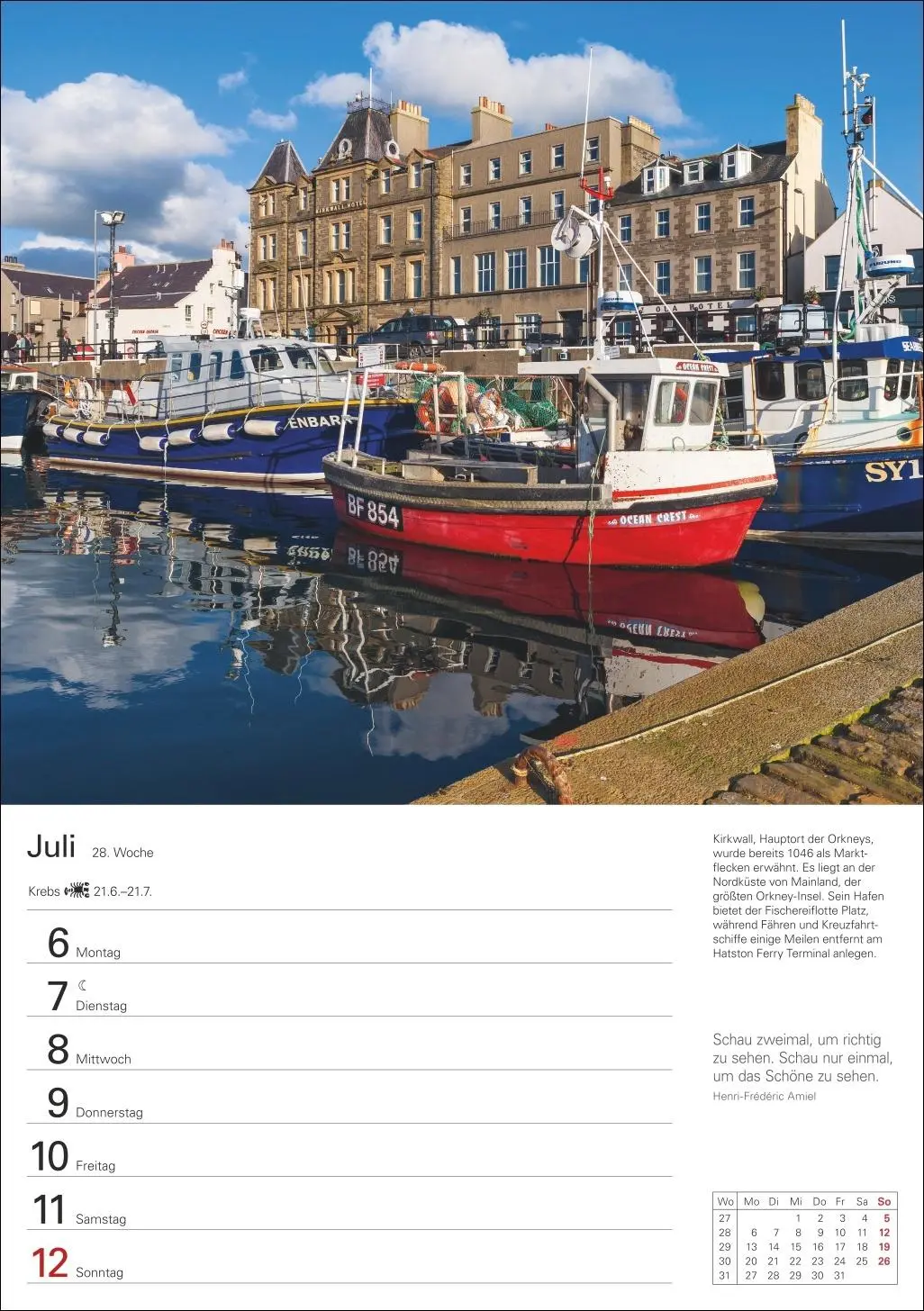 Bild: 9783840036309 | Schottland Wochenplaner 2026 - Eine Reise in 53 Bildern | Ulrike Issel