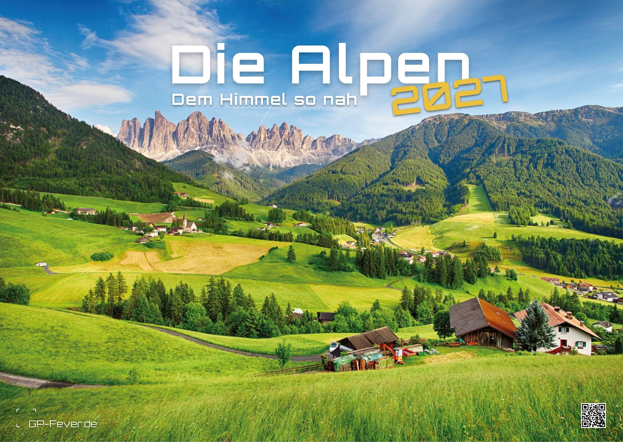 Cover: 9783986736309 | Die Alpen - dem Himmel so nah - 2027 - Kalender DIN A3 | GP-Fever. de