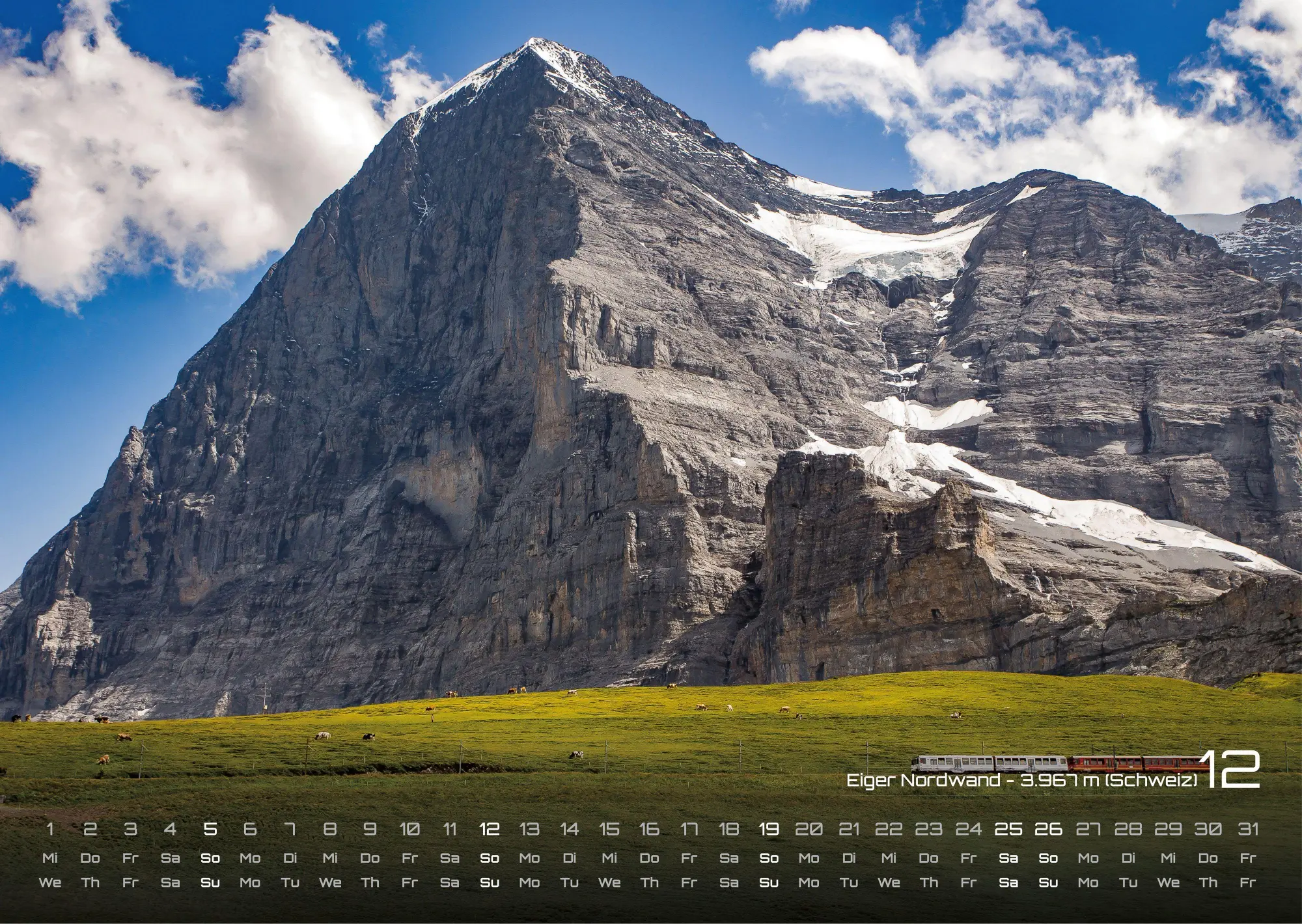 Bild: 9783986736309 | Die Alpen - dem Himmel so nah - 2027 - Kalender DIN A3 | GP-Fever. de