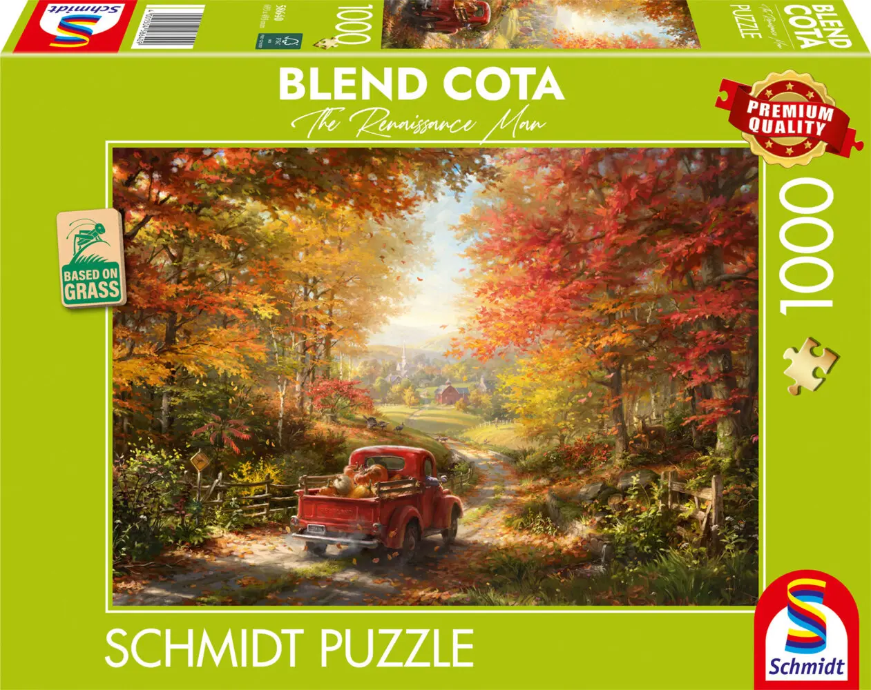 Cover: 4001504586409 | Zurück nach Hause | Puzzles Blend Cota 1.000 Teile | Spiel | Schachtel
