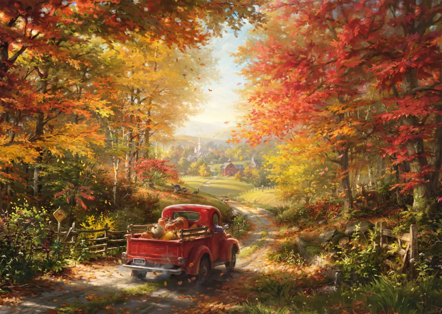 Bild: 4001504586409 | Zurück nach Hause | Puzzles Blend Cota 1.000 Teile | Spiel | Schachtel