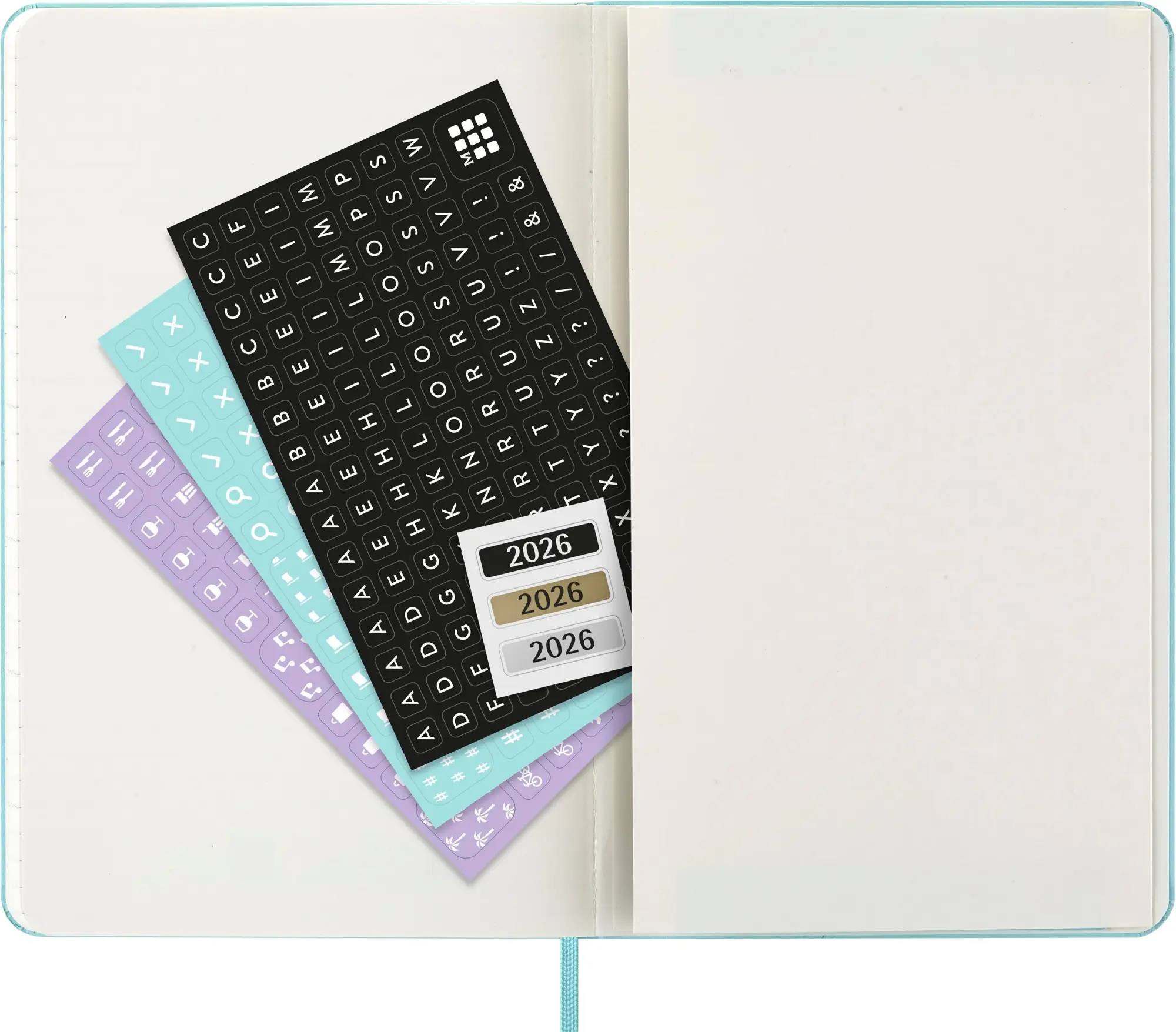 Bild: 8056999276409 | Moleskine 12 Monate Wochen Notizkalender 2026, Large/A5, 1 Wo = 1...