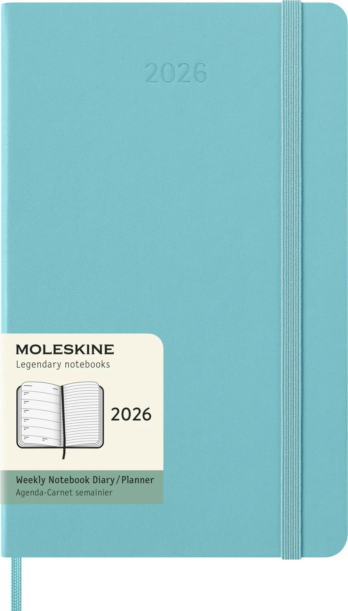 Bild: 8056999276409 | Moleskine 12 Monate Wochen Notizkalender 2026, Large/A5, 1 Wo = 1...