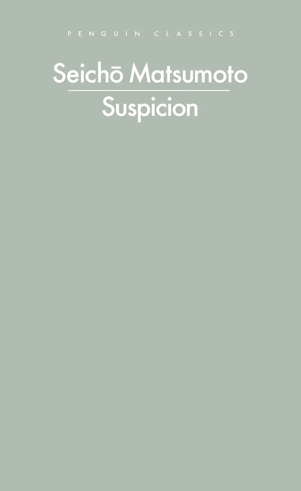 Cover: 9780241756409 | Suspicion | Seicho Matsumoto | Taschenbuch | Penguin Modern Classics