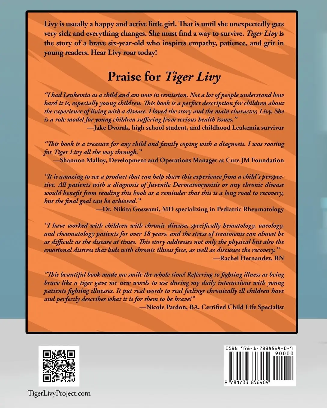 Rückseite: 9781733856409 | Tiger Livy | Erin Garcia (u. a.) | Taschenbuch | Englisch | 2019