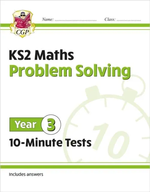 Cover: 9781789086409 | KS2 Year 3 Maths 10-Minute Tests: Problem Solving | Cgp Books | Buch