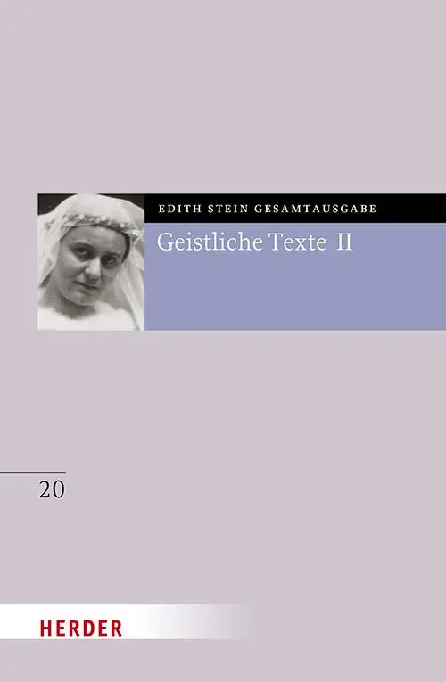 Cover: 9783451026409 | Geistliche Texte II | Edith Stein | Buch | 432 S. | Deutsch | 2025