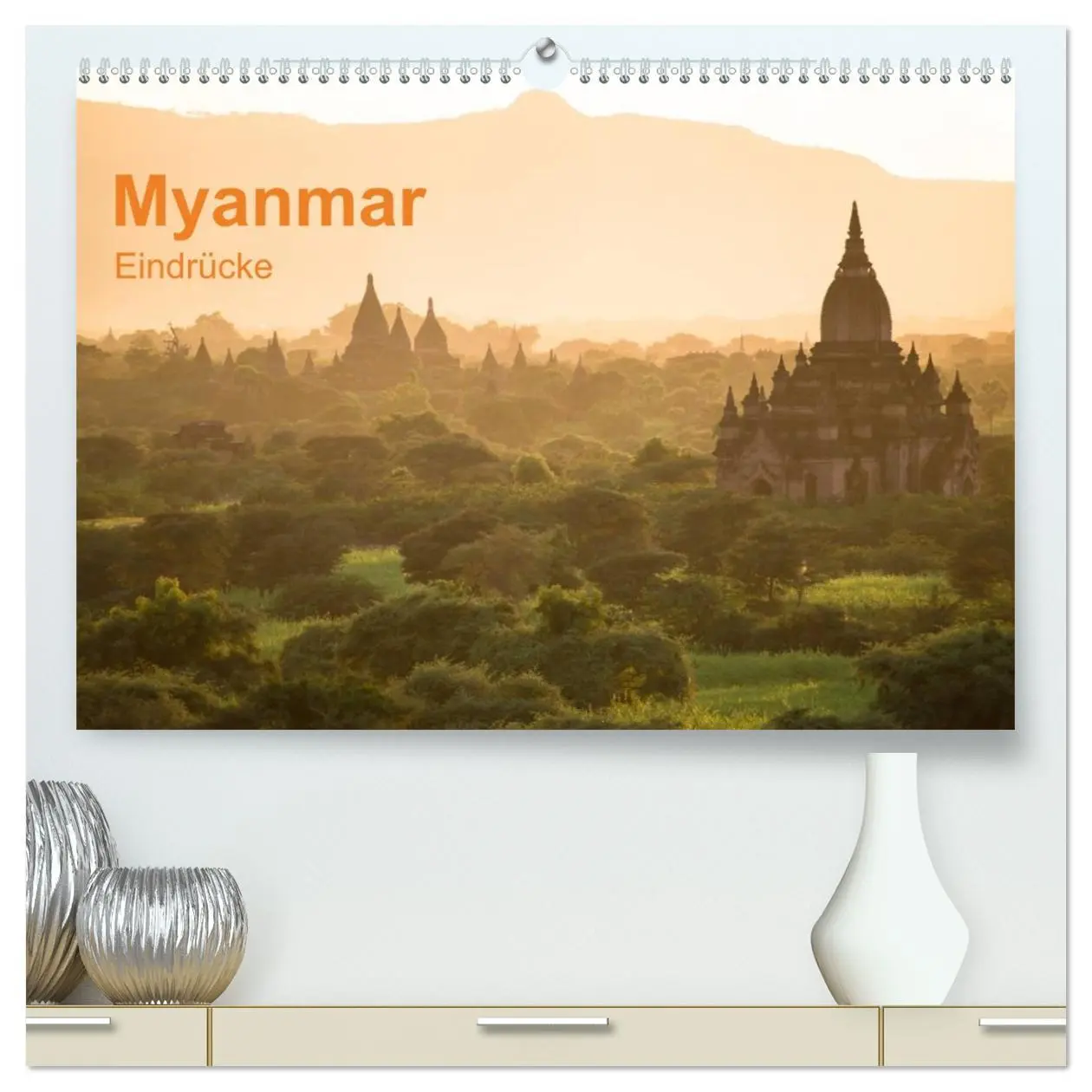 Cover: 9783516156409 | Myanmar - Eindrücke (hochwertiger Premium Wandkalender 2026 DIN A2...