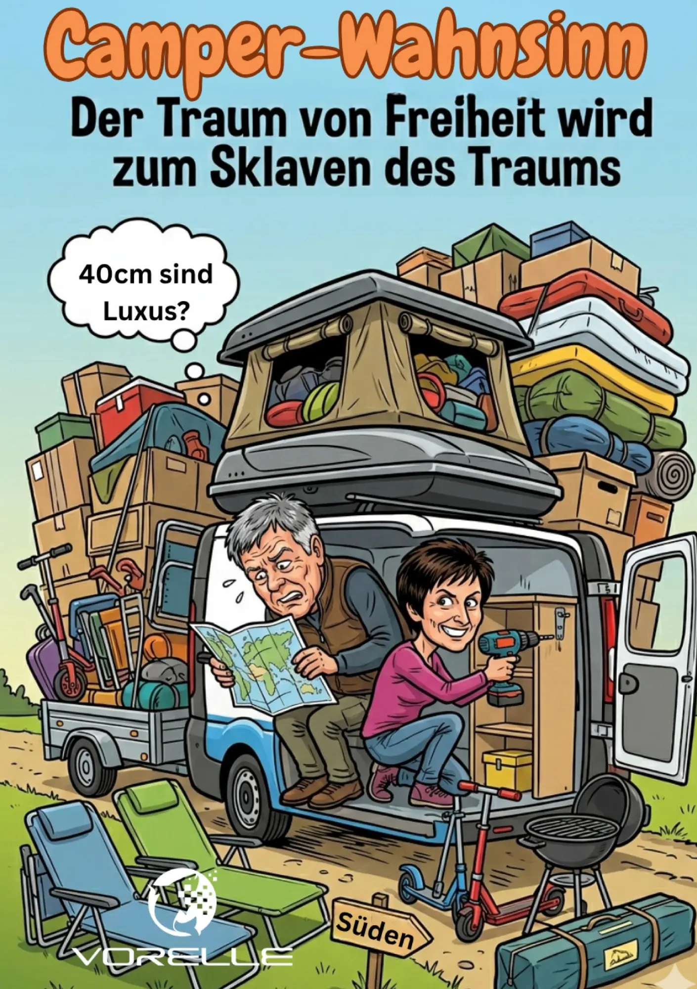 Cover: 9783695736409 | Camper Wahnsinn | Der Traum von Freiheit wird zum Sklaven des Traums
