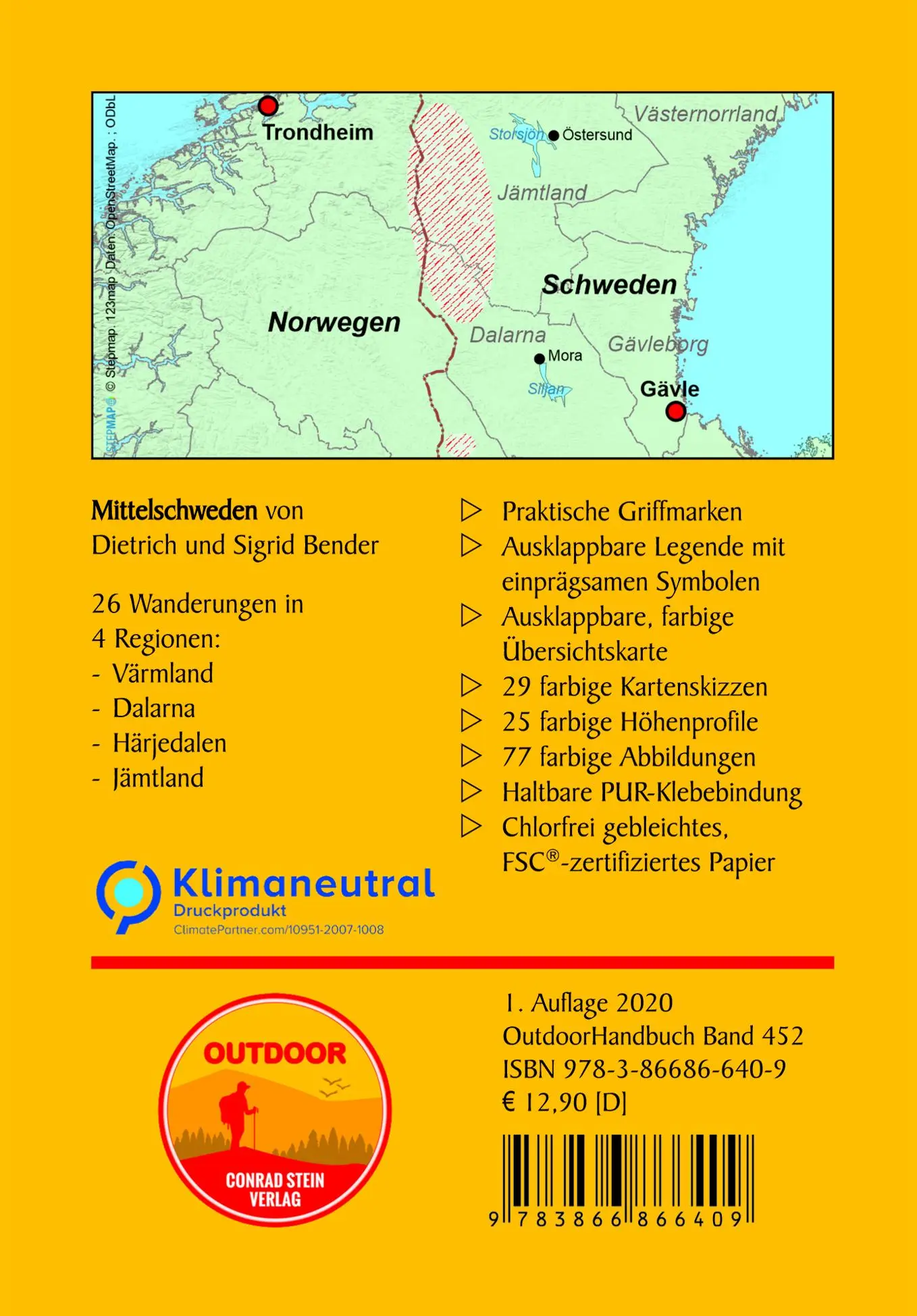 Rückseite: 9783866866409 | Mittelschweden | Dietrich Bender | Taschenbuch | 160 S. | Deutsch