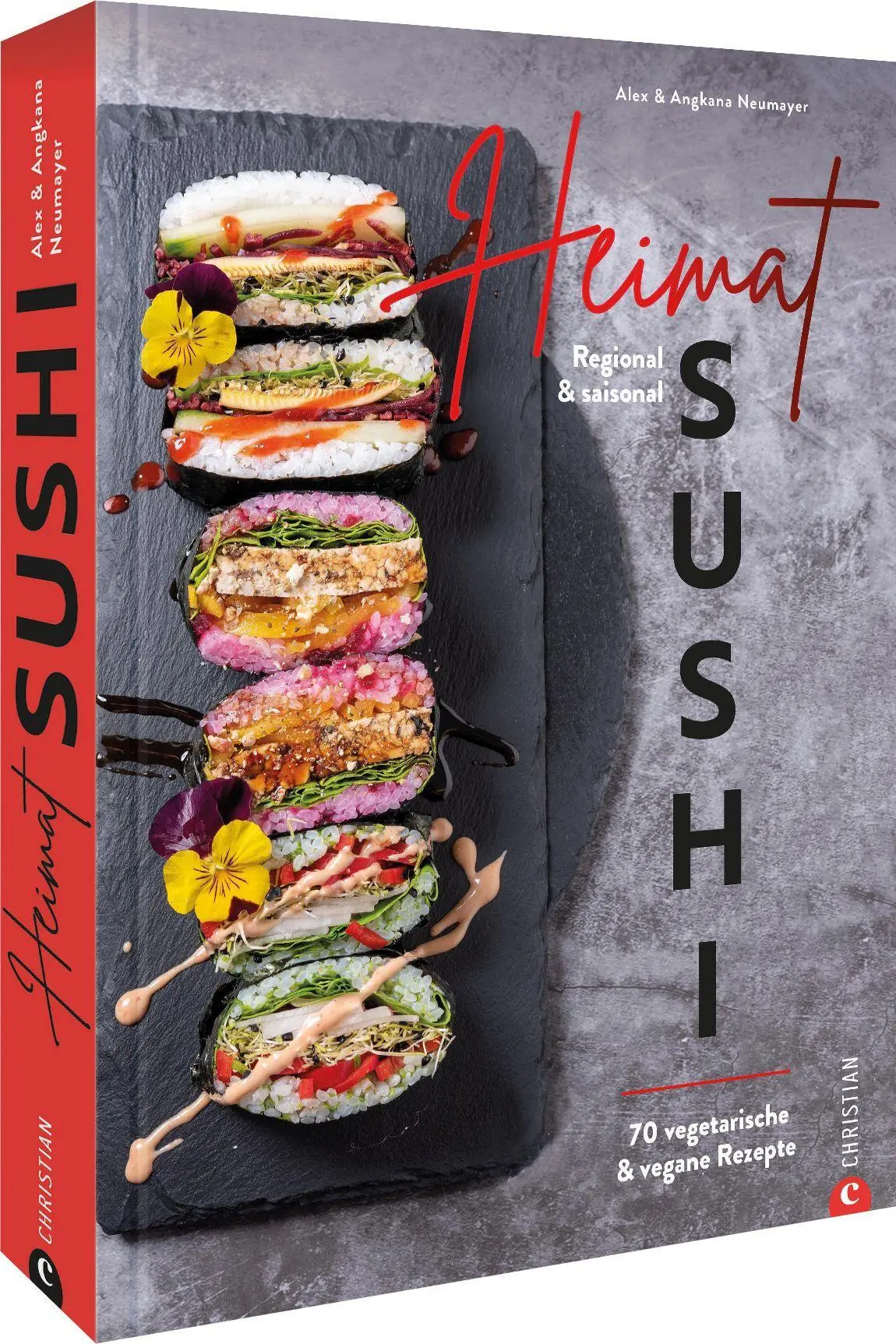 Cover: 9783959616409 | Heimat-Sushi | Regional &amp; saisonal. 70 vegetarische &amp; vegane Rezepte
