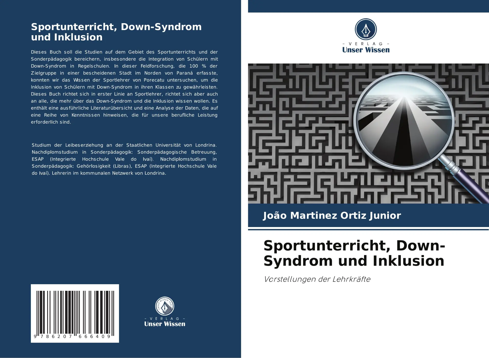 Cover: 9786207666409 | Sportunterricht, Down-Syndrom und Inklusion | Junior | Taschenbuch