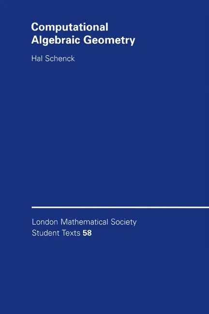Cover: 9780521536509 | Computational Algebraic Geometry | Hal Schenck | Taschenbuch | 2010 Cover: 9780521536509 | Computational Algebraic Geometry | Hal Schenck | Taschenbuch | 2010