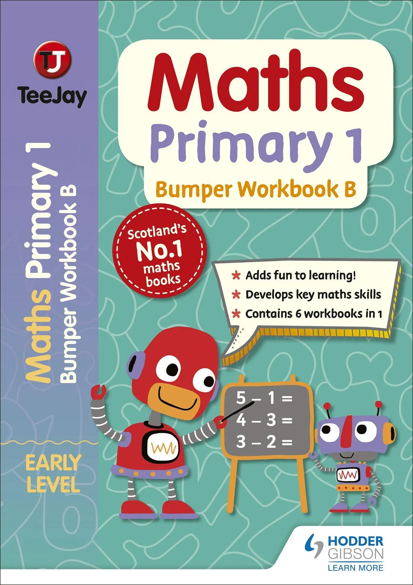 Cover: 9781398306509 | TeeJay Maths Primary 1: Bumper Workbook B | James Cairns (u. a.)