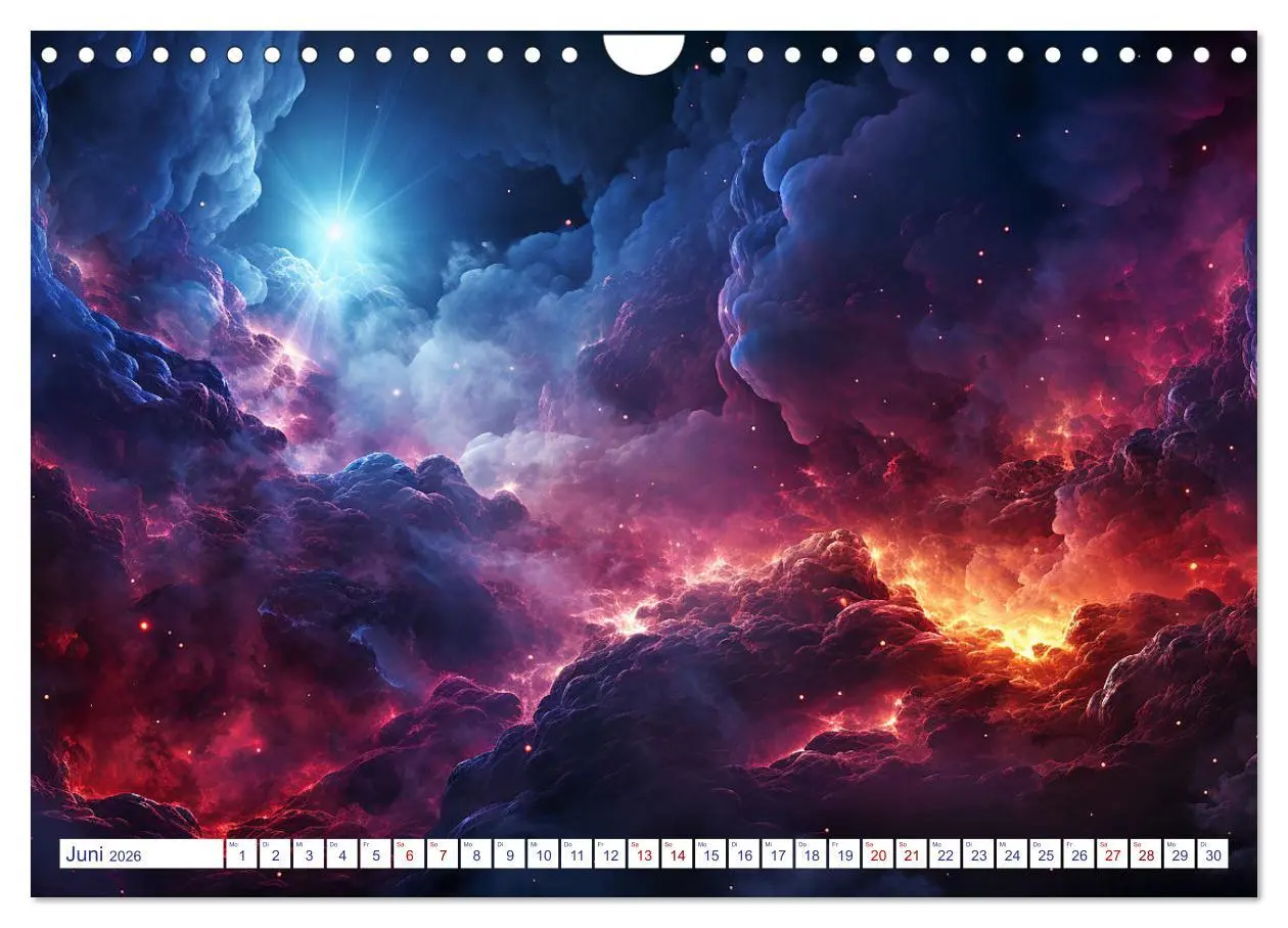 Bild: 9783457366509 | Ferne Welten (Wandkalender 2026 DIN A4 quer), CALVENDO Monatskalender
