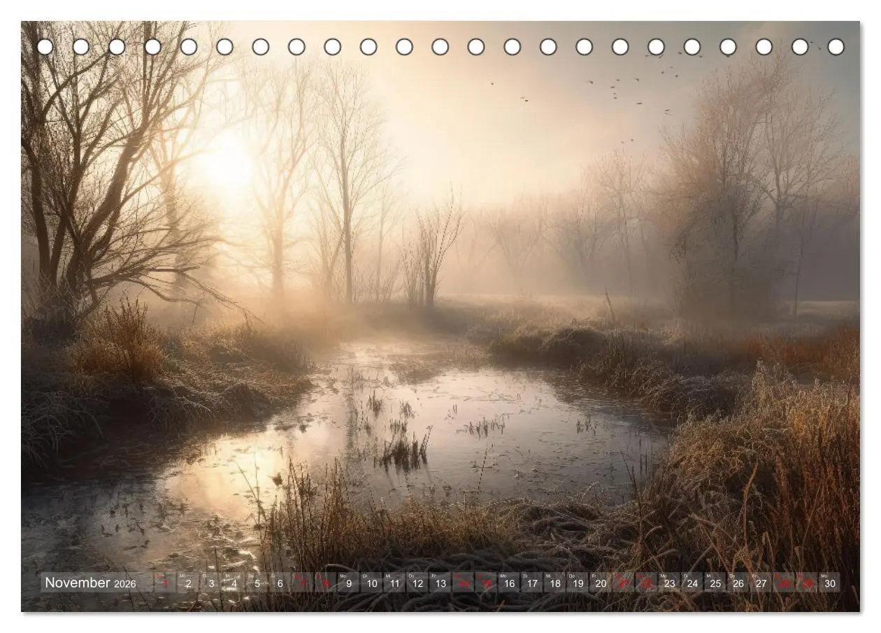 Bild: 9783457506509 | Himmlische Landschaften des Lichts (Tischkalender 2026 DIN A5...