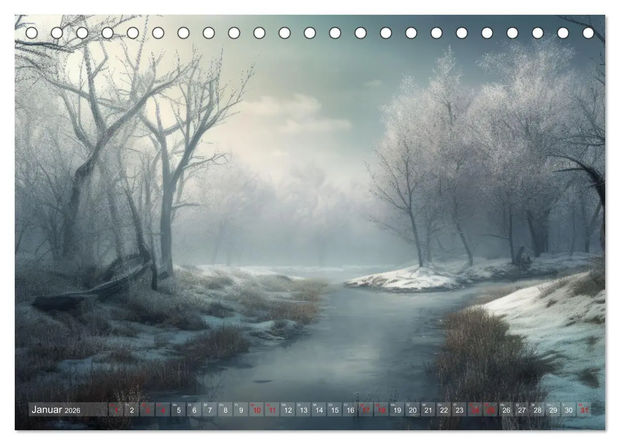 Bild: 9783457506509 | Himmlische Landschaften des Lichts (Tischkalender 2026 DIN A5...