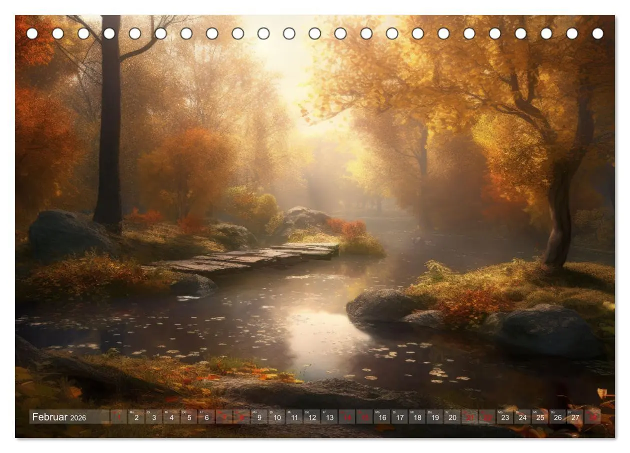 Bild: 9783457506509 | Himmlische Landschaften des Lichts (Tischkalender 2026 DIN A5...