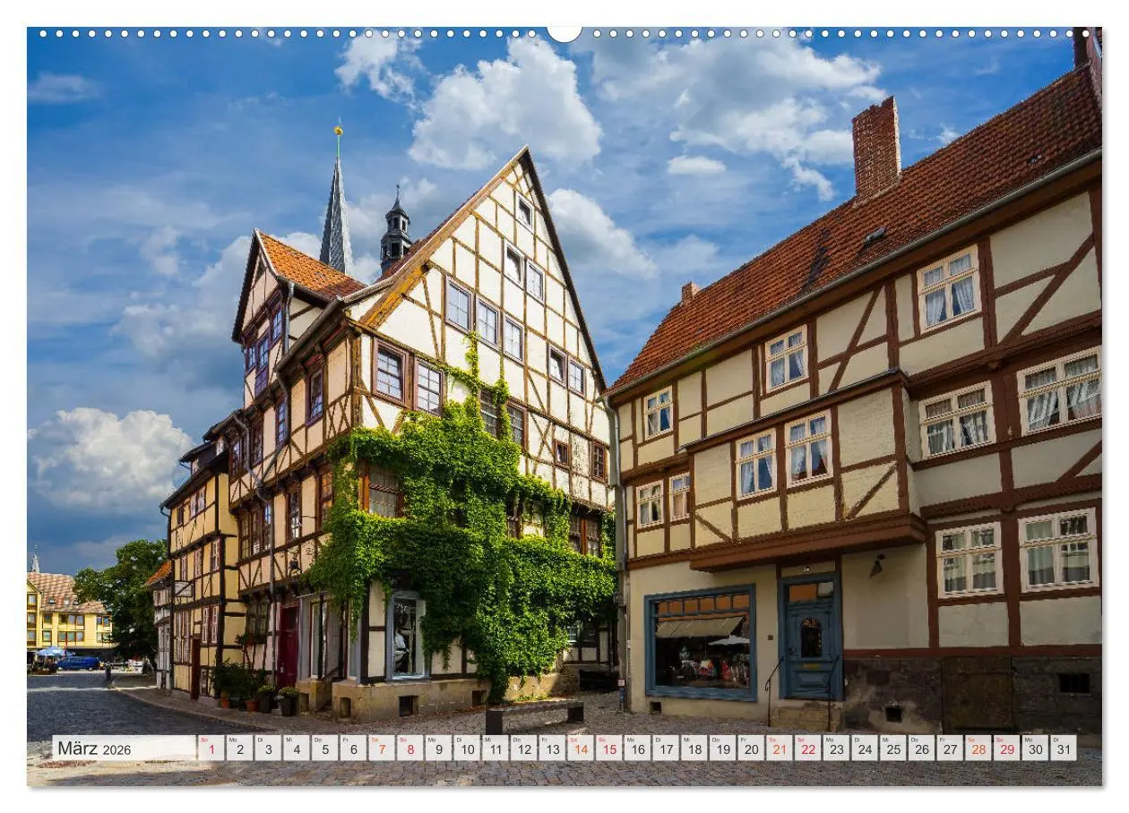 Bild: 9783457816509 | Quedlinburg Impressionen (Wandkalender 2026 DIN A2 quer), CALVENDO...
