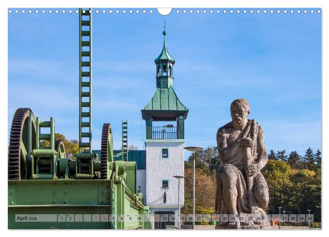Bild: 9783516216509 | Augsburger Wasser (Wandkalender 2026 DIN A3 quer), CALVENDO...