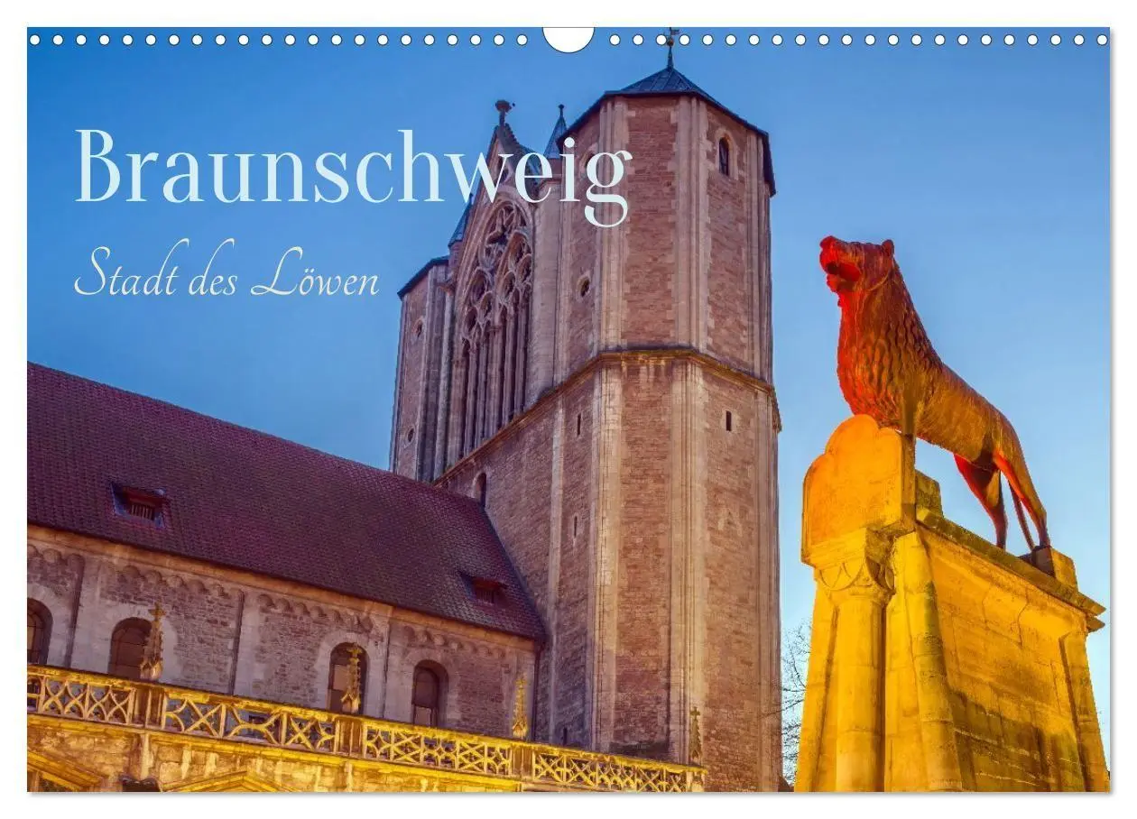 Cover: 9783594366509 | Braunschweig - Stadt des Löwen (Wandkalender 2027 DIN A3 quer),...