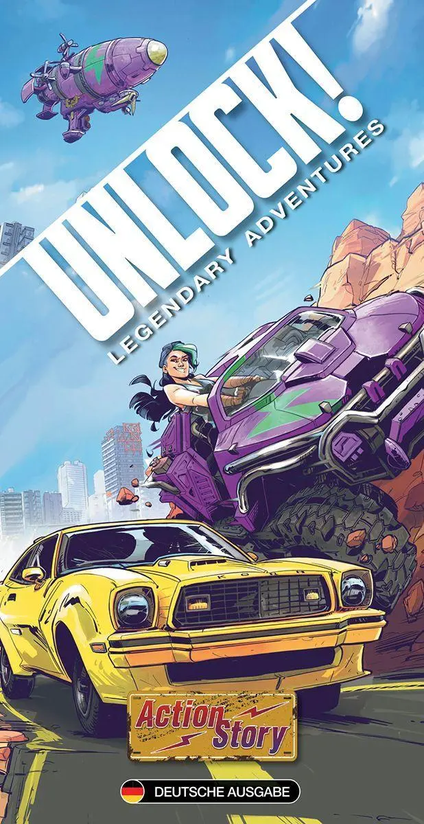 Cover: 3558380106609 | Unlock! Action Story | Mathieu Casnin | Spiel | SCOD0072 | Deutsch
