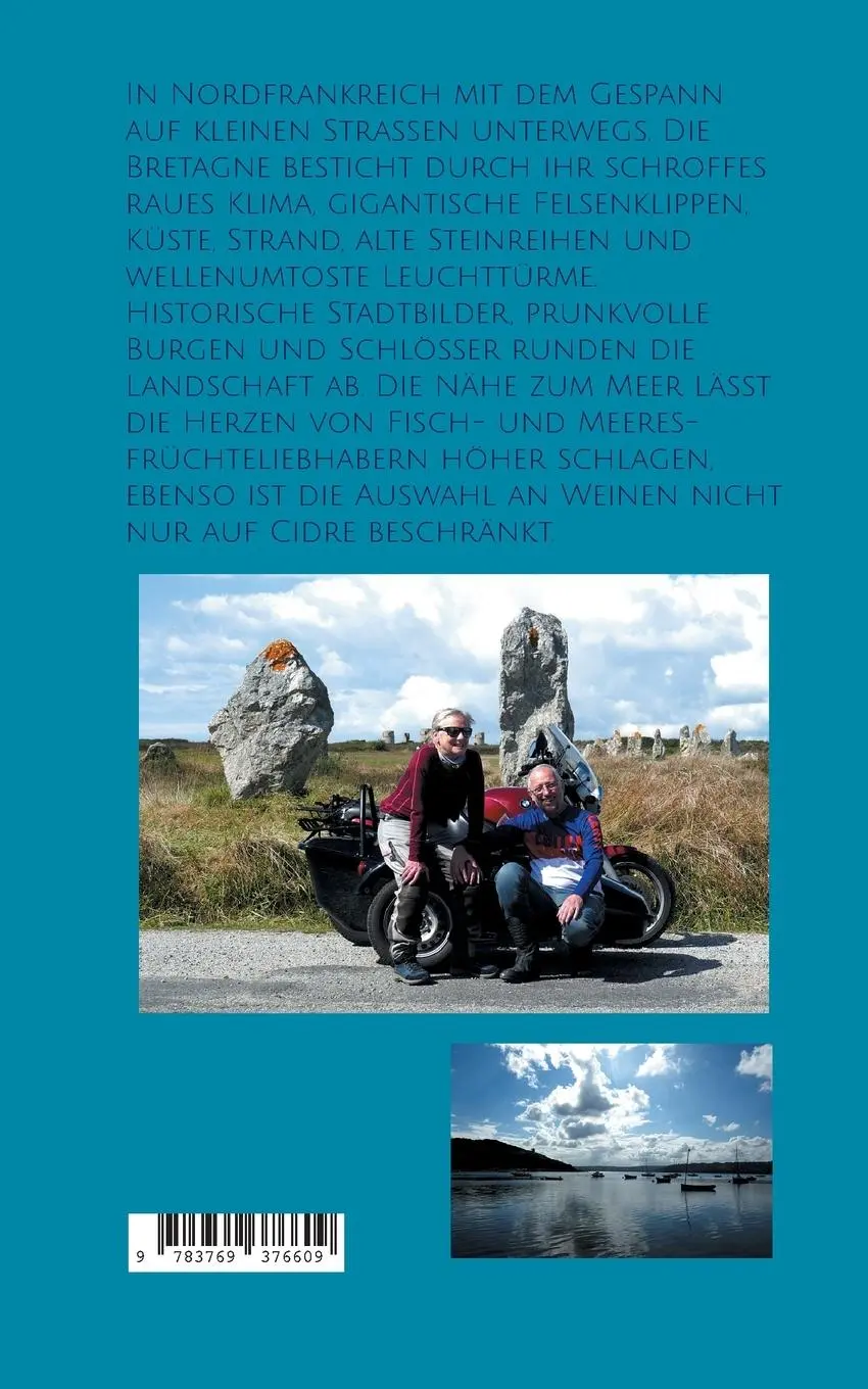 Rückseite: 9783769376609 | Normandie und Bretagne mit dem BMW Gespann | Marbie Stoner | Buch
