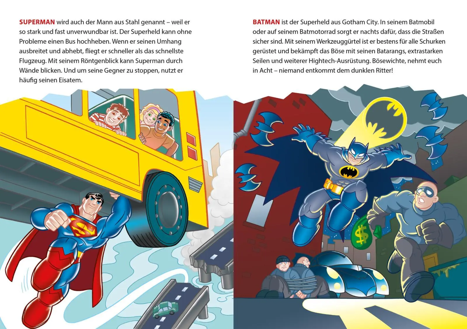 Bild: 9783845126609 | DC Superhelden: Heldenstarke Geschichten | Buch | DC Universum | 80 S.