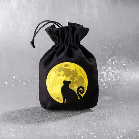 Cover: 5907699496709 | CATS Dice Pouch: The Mooncat | Q-Workshop | EAN 5907699496709