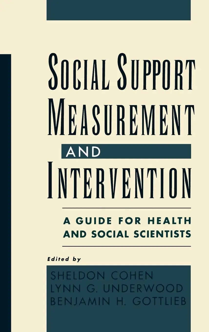 Cover: 9780195126709 | Social Support Measurement and Intervention | Sheldon Cohen (u. a.)