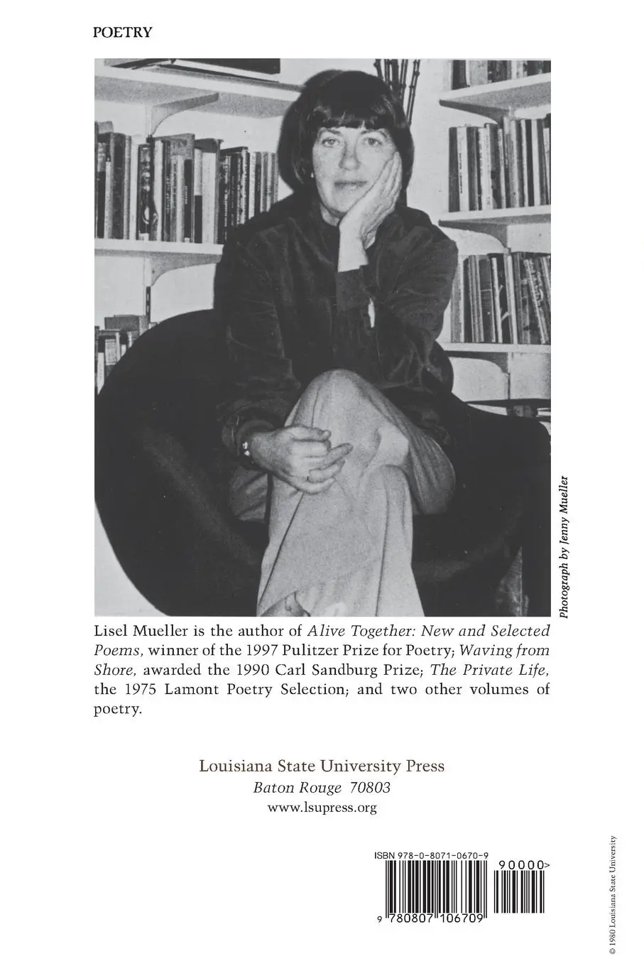 Rückseite: 9780807106709 | The Need to Hold Still | Poems | Lisel Mueller | Taschenbuch | 1980
