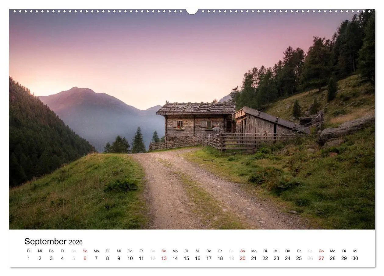 Bild: 9783457966709 | Almen im Ultental (hochwertiger Premium Wandkalender 2026 DIN A2...