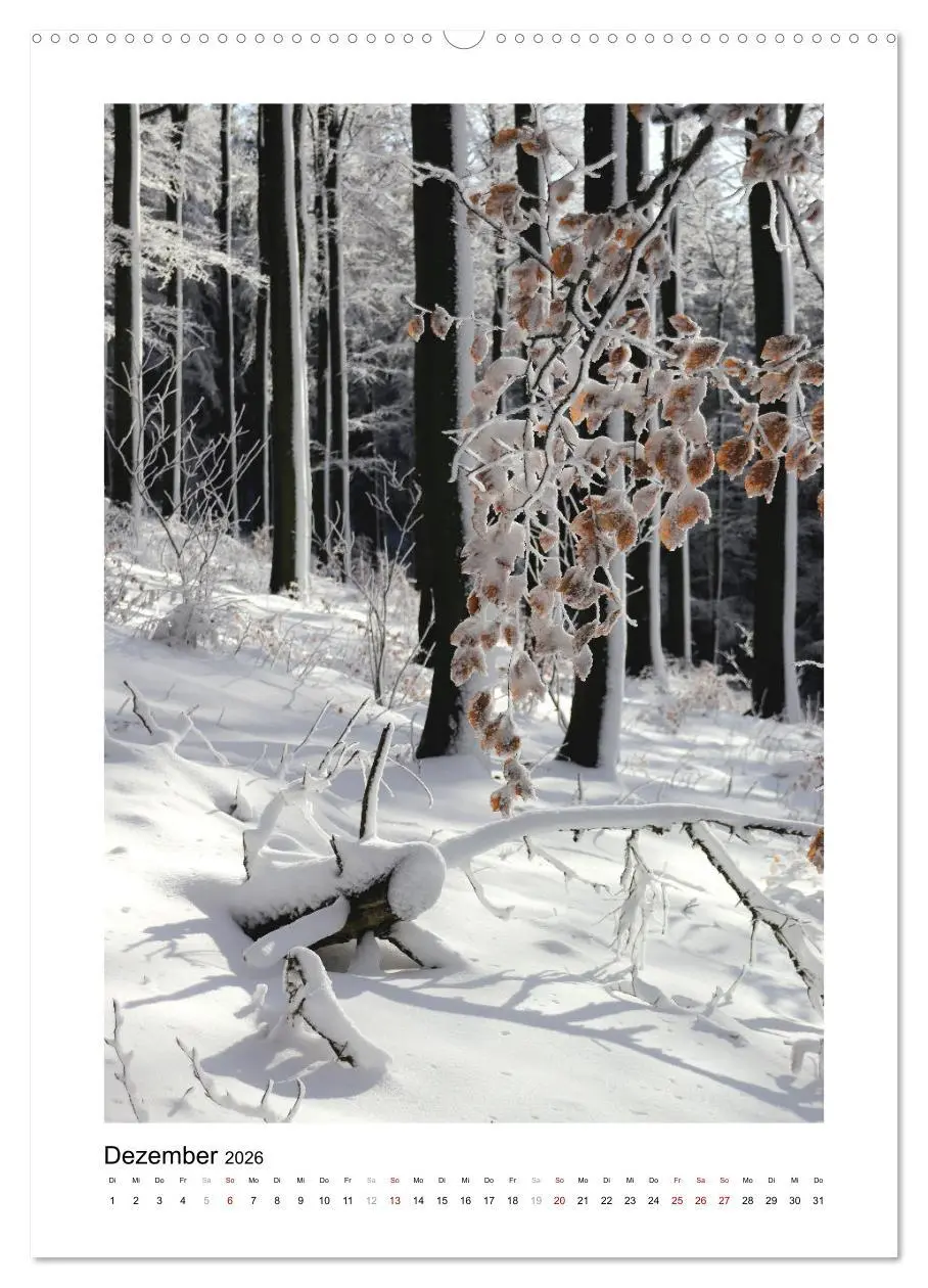 Bild: 9783516366709 | Mein Sehnsuchtsort, der Wald (Wandkalender 2026 DIN A2 hoch),...