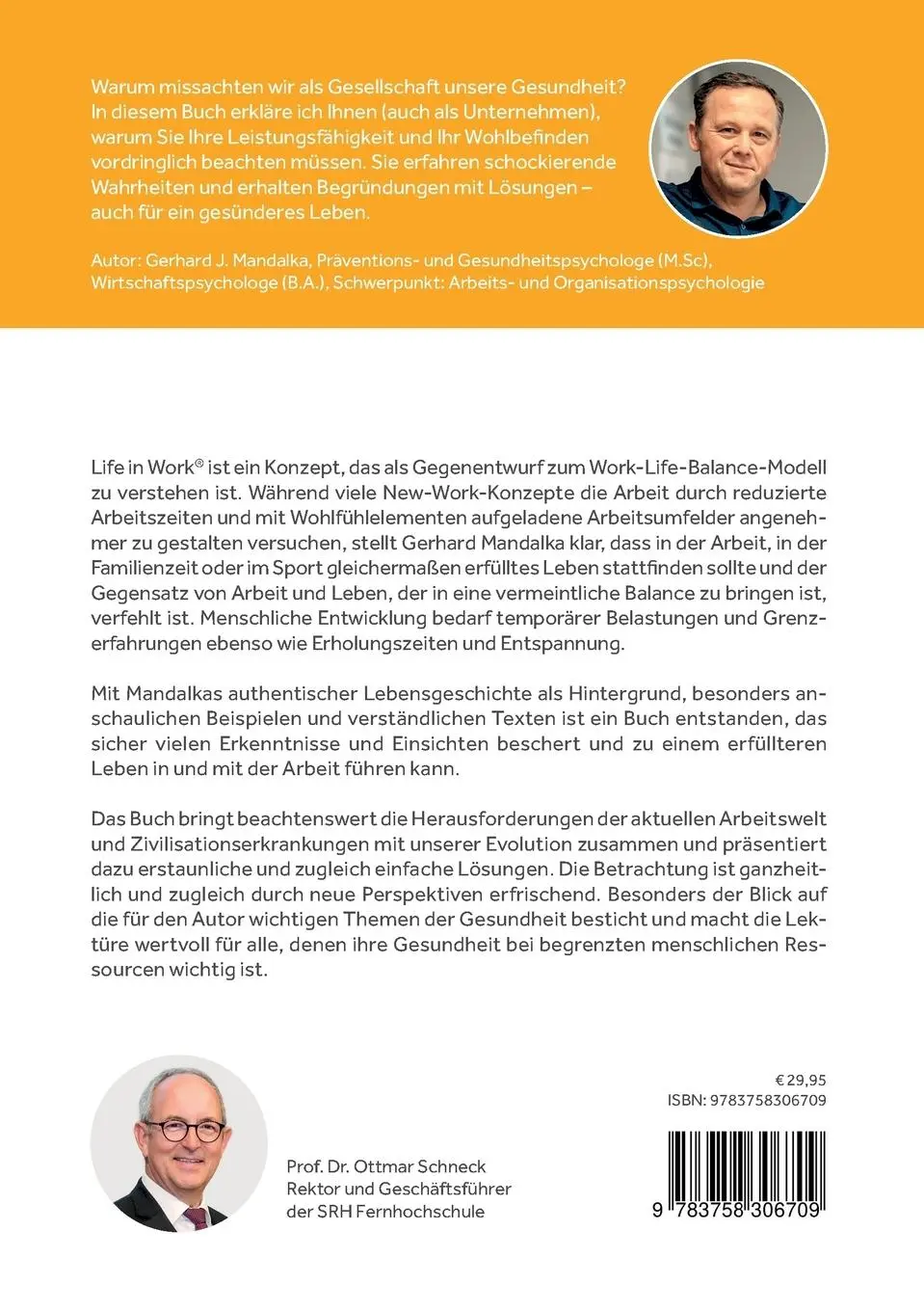 Rückseite: 9783758306709 | Life in Work® | Gerhard J. Mandalka | Taschenbuch | 160 S. | Deutsch