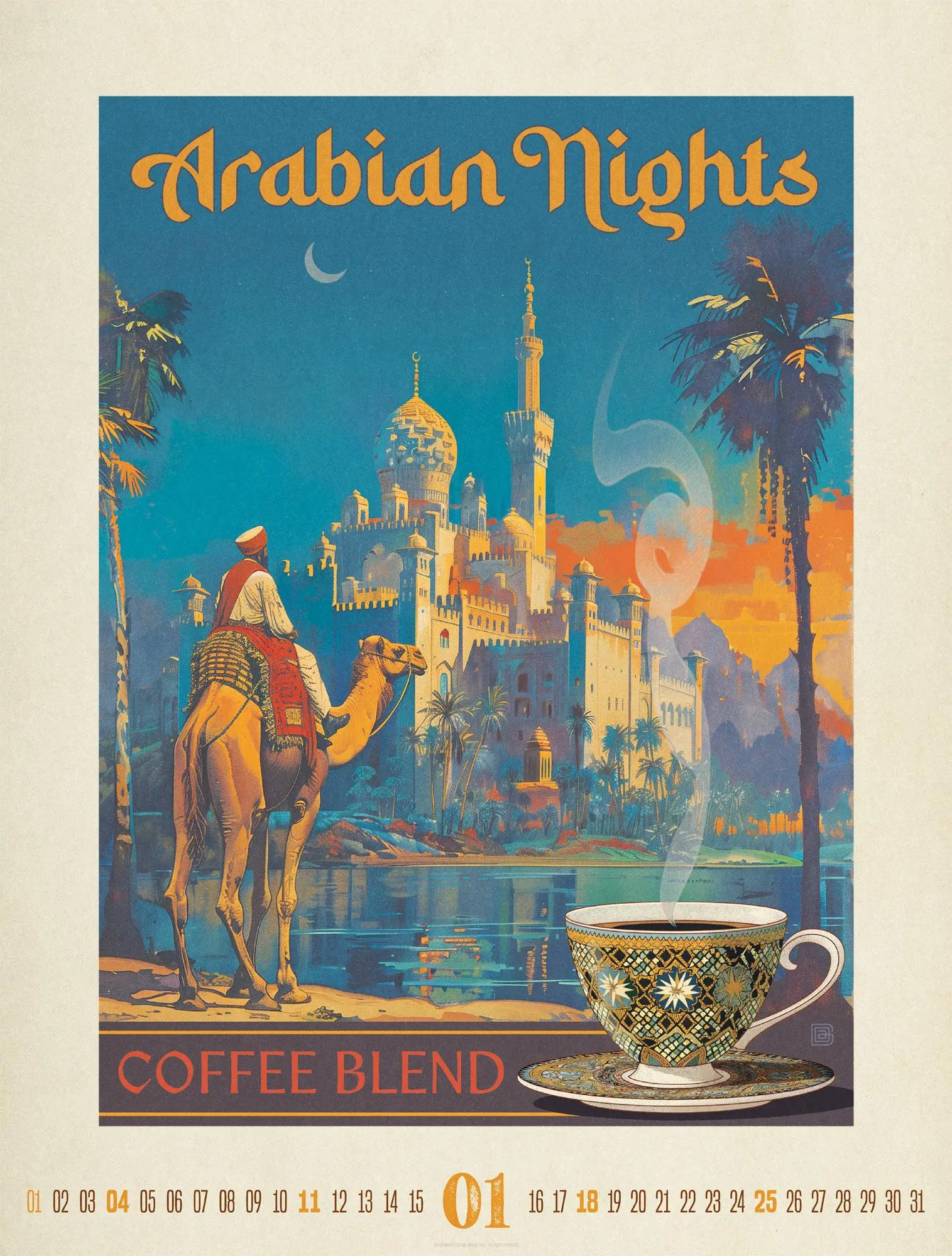 Bild: 9783838426709 | Coffee Time Kaffee-Plakate-Kalender 2026 | Ackermann Kunstverlag GmbH