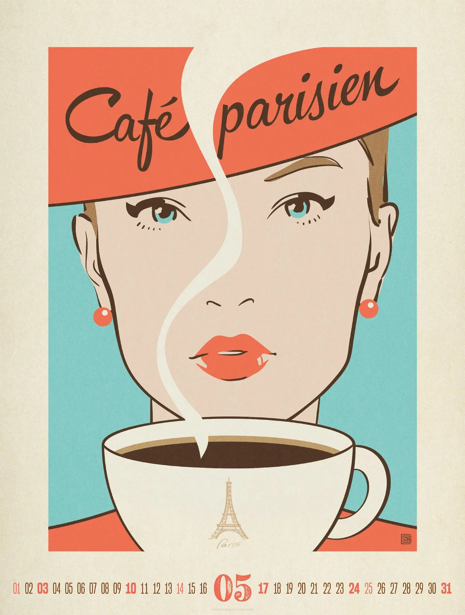 Bild: 9783838426709 | Coffee Time Kaffee-Plakate-Kalender 2026 | Ackermann Kunstverlag GmbH