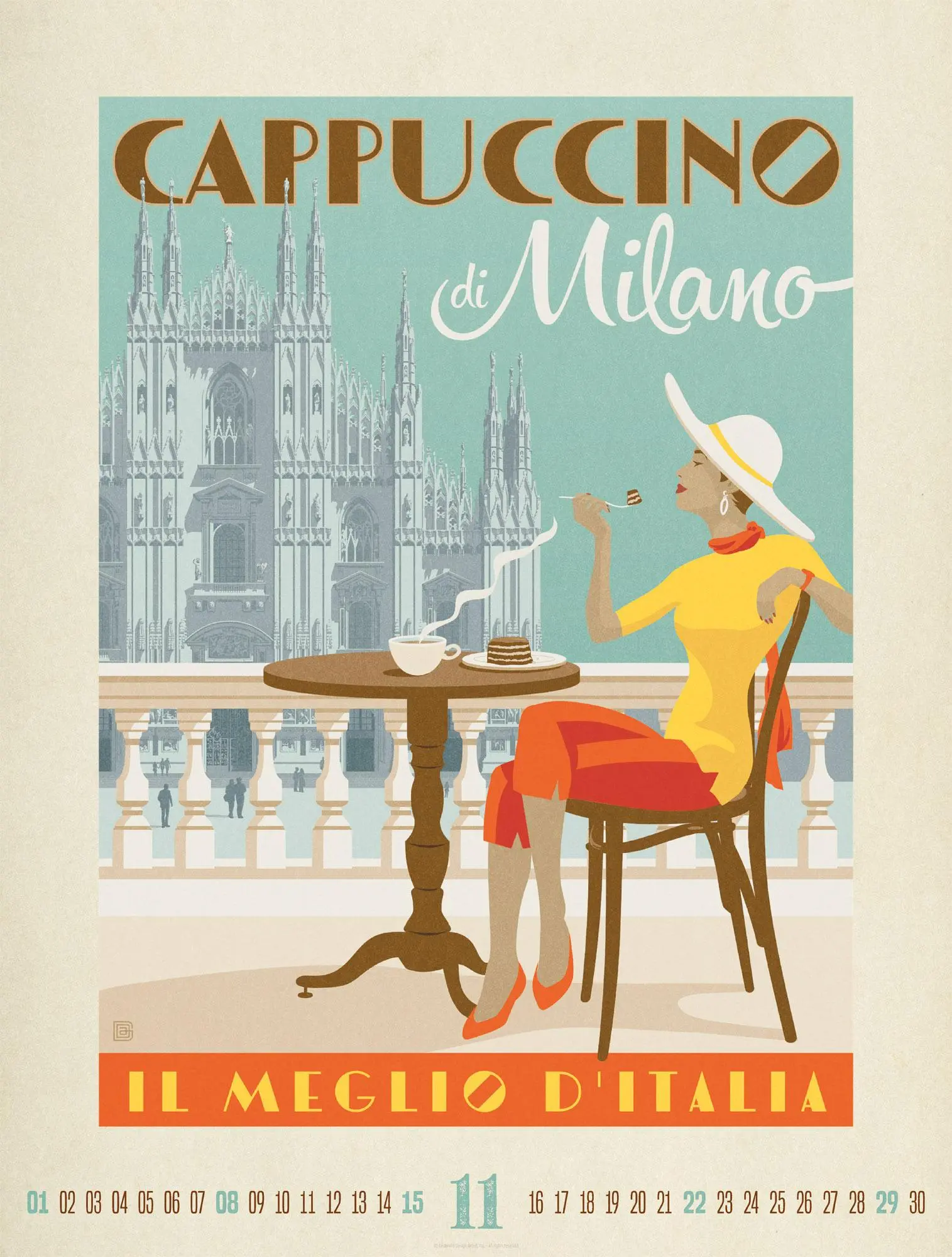 Bild: 9783838426709 | Coffee Time Kaffee-Plakate-Kalender 2026 | Ackermann Kunstverlag GmbH