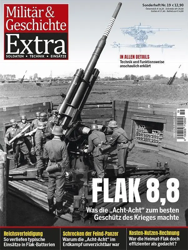 Cover: 9783964536709 | Flak 8,8 | Militär &amp; Geschichte Extra 19/2023 | Broschüre | 98 S.