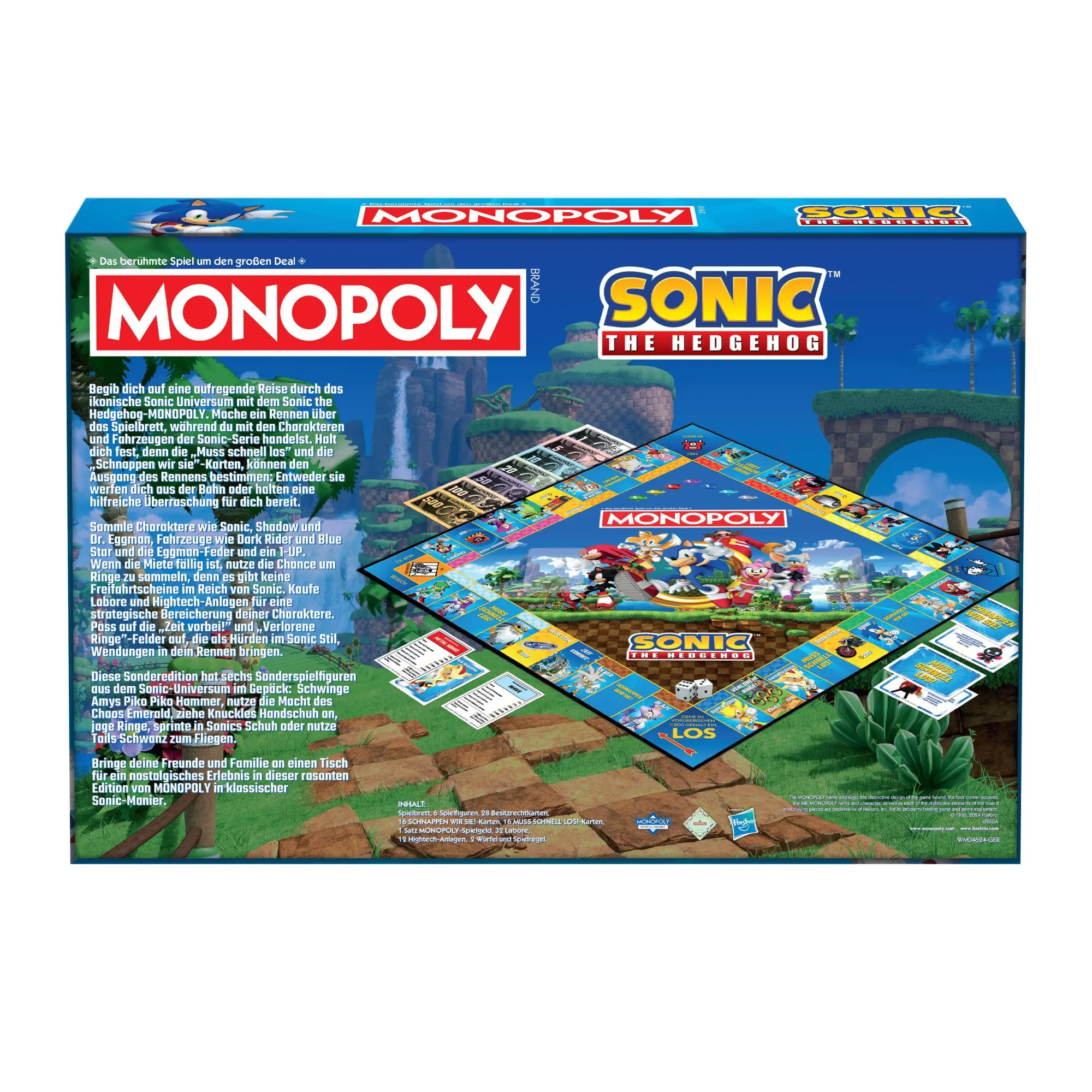 Bild: 5036905056809 | Monopoly Sonic | Spiel | Deutsch | 2024 | Winning Moves