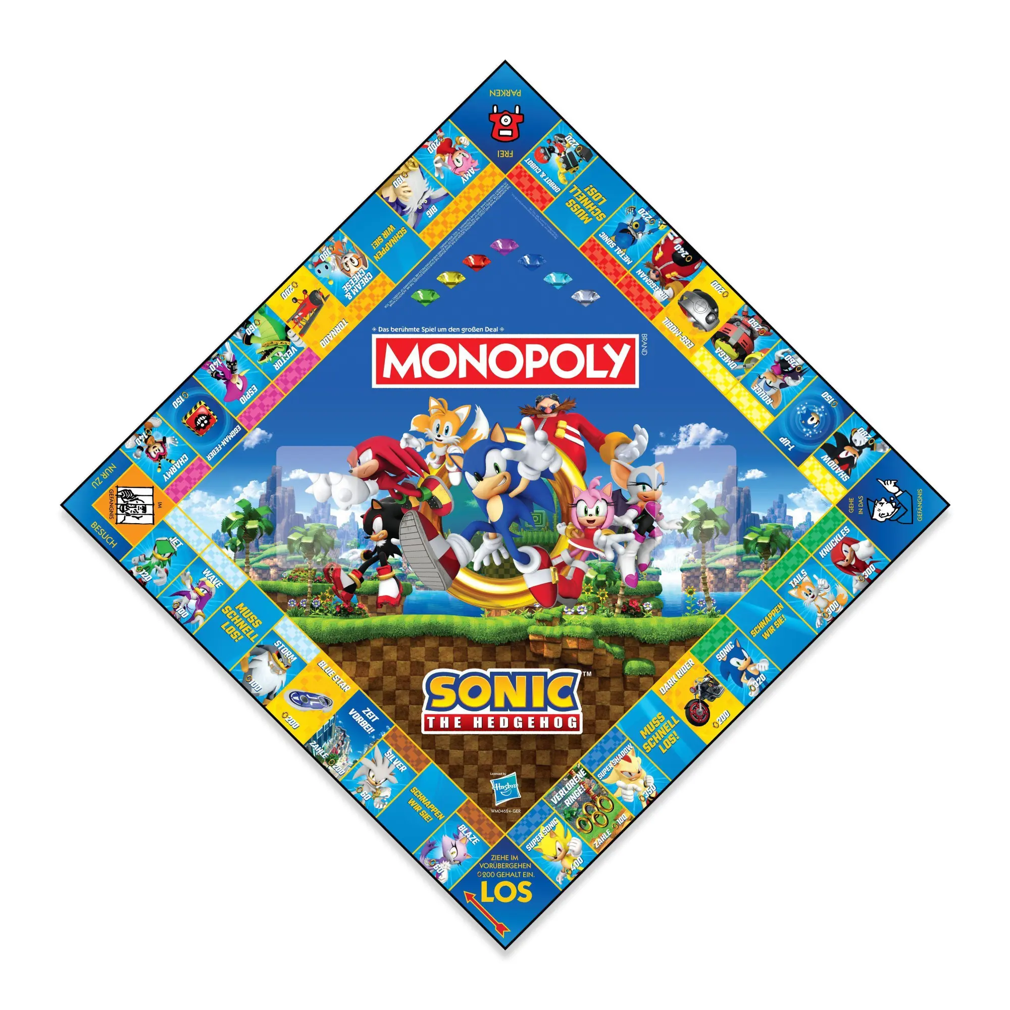 Bild: 5036905056809 | Monopoly Sonic | Spiel | Deutsch | 2024 | Winning Moves