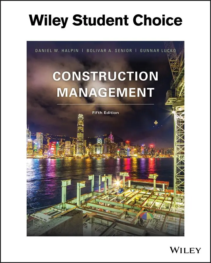 Cover: 9781119256809 | Construction Management | Bolivar A. Senior (u. a.) | Taschenbuch