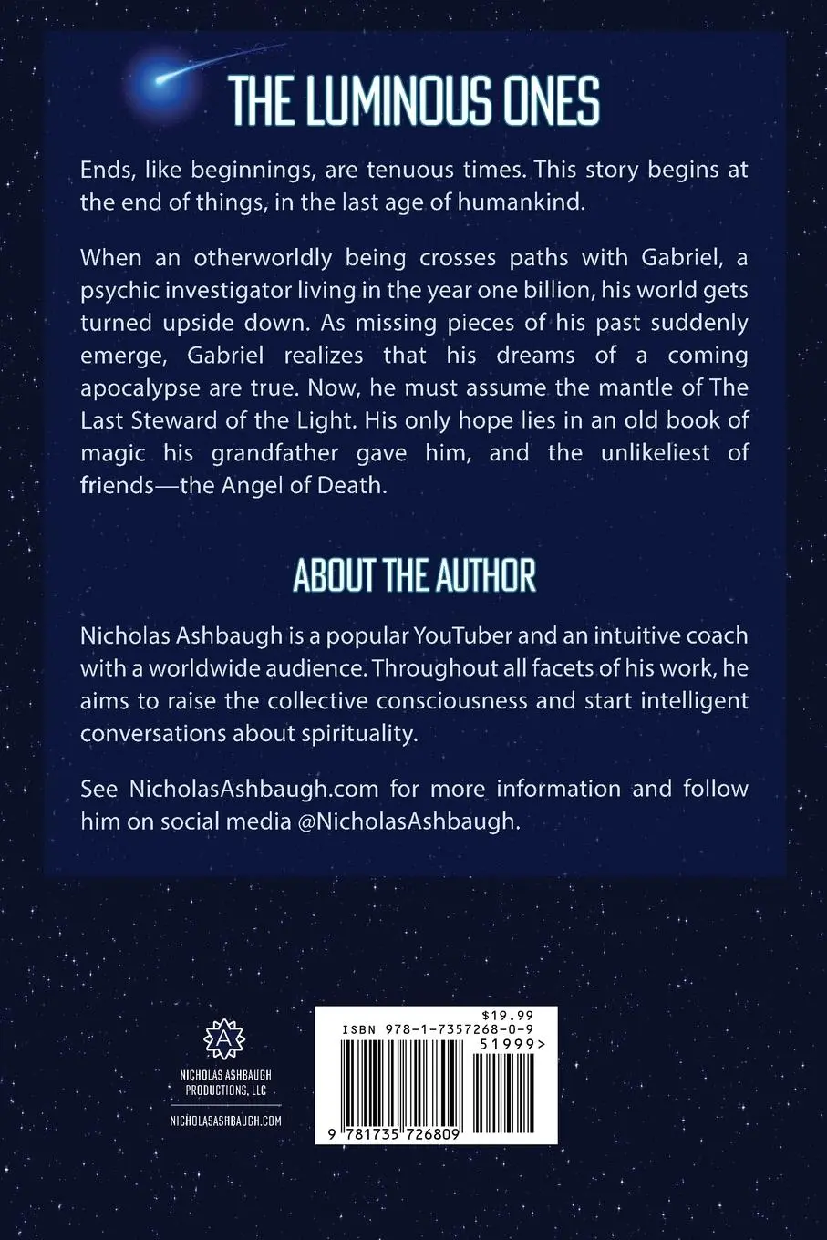 Rückseite: 9781735726809 | The Luminous Ones | Nicholas Ashbaugh | Taschenbuch | Englisch | 2020